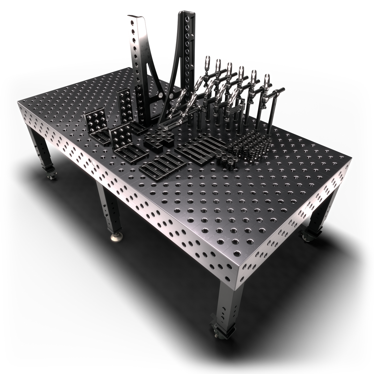 Welding Table - 65A Piece Pkg w/Stop & Clamping Squares